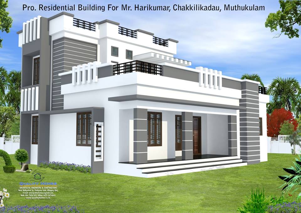 affordable price building construction company in kayamkulam keerikad alappuzha